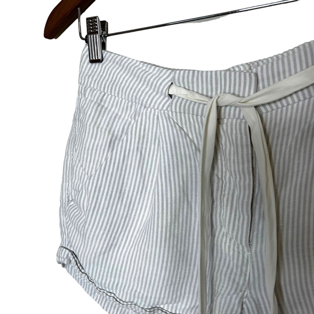 Aritzia Wilfred Free Allegra Linen Tie Waist Shorts - Picture 6 of 14